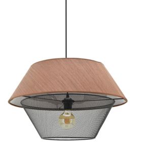 Suspension Jaya Seynave l.55x H.33,5 cm noir