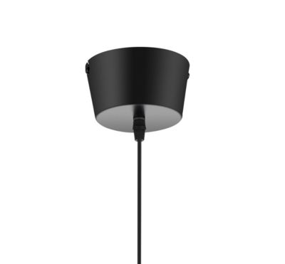 Suspension Kenya E27 15W ⌀70xH.100cm noir GoodHome