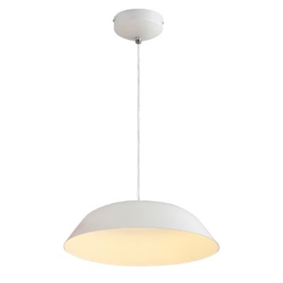 Suspension LED gamelle blanc 6W (Eq. 48W) Diam. 350mm