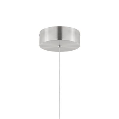 Suspension LED intégrée variable Taphao 2350lm 40W IP20 GoodHome argent