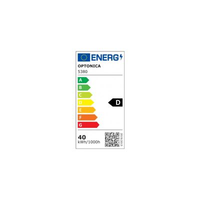 Suspension LED Linéaire 40W - Noir - 4000K - 1185mm - Connectable