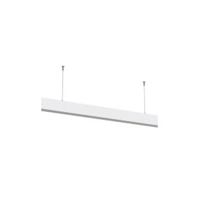 Suspension Luminaire Linéaire 40W 4000lm 120 IP20 1185mm Blanc - Blanc du Jour 6000K