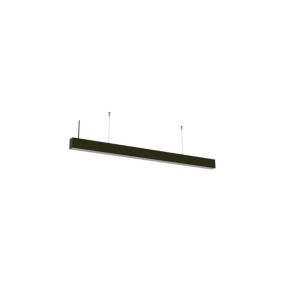 Suspension Luminaire Linéaire 40W 4000lm 120 IP20 1185mm Noir - Blanc du Jour 6000K