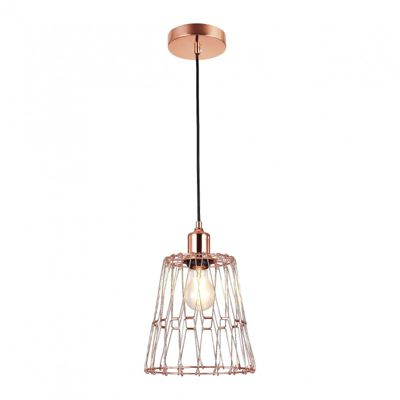Suspension Luminaire Multiformes Rose E27 Diamètre 350mm avec Câble 1,1m réglable - Suspension d'éclairage intérieur