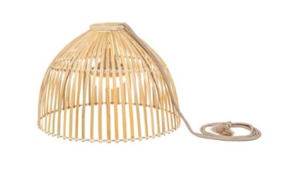 Suspension lumineuse LED Reona ⌀43,5cm 500lm IP54 9W Réglable de chaud à neutre New Garden naturelle