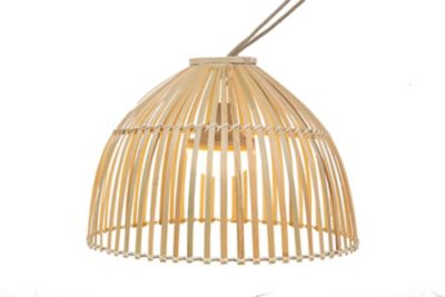 Suspension lumineuse LED Reona ⌀43,5cm 500lm IP54 9W Réglable de chaud à neutre New Garden naturelle