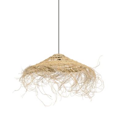 Suspension Medina E27 IP20 15W ø.50 x H. 86 cm Corep coloris naturel