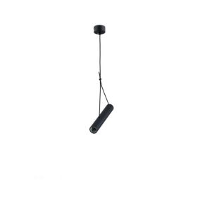 Suspension Moderne E27 Noire H40cm