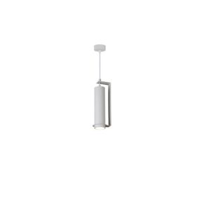 Suspension Moderne GU10 Blanche H20cm