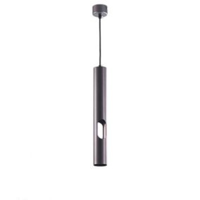 Suspension Moderne GU10 Bronze Diffuseur Or H40cm