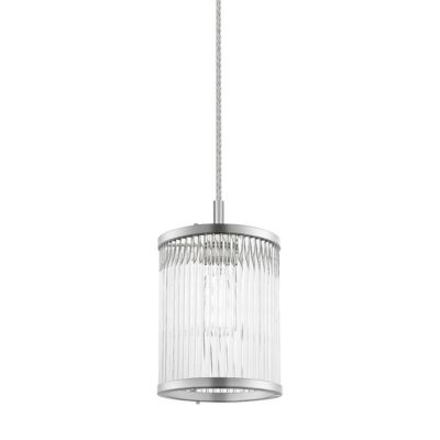 Suspension moderne Sergio Zuma Line chromée E14 Fi15 | Castorama