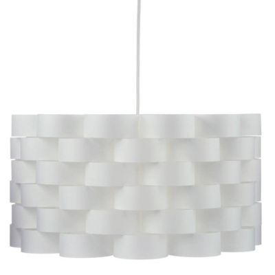 Suspension Moki blanche D42 cm - Atmosphera
