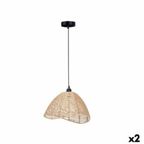 Suspension Naturel Rotin Conique (34 x 20 x 30 cm)