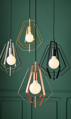 Suspension Nedoki GoodHome E27 or L.110 x H.155 x ⌀35cm
