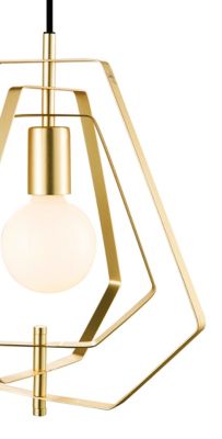Suspension Nedoki GoodHome E27 or L.110 x H.155 x ⌀35cm