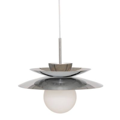 Suspension Omia argent H125cm - Atmosphera