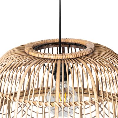 Suspension orientale en rotin 49 cm - Michelle
