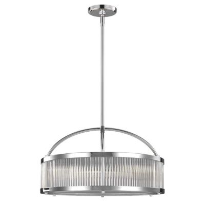 Suspension Paulson 6 lumières Abat-Jour En Verre