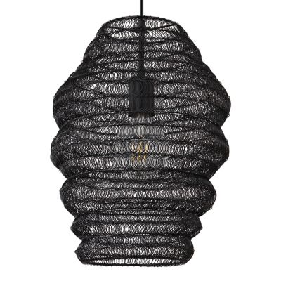 Suspension Pepaluminium GoodHome noir IP20 E27