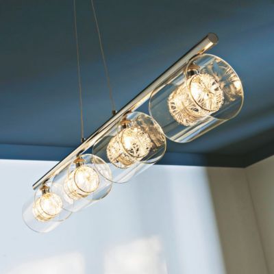 Suspension Philips Callas chrome H.120 cm