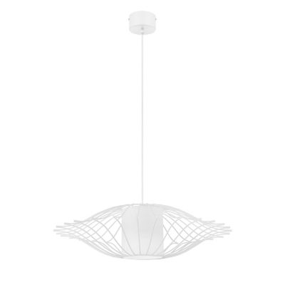 Suspension Quaoar E27/60W IP20 Ø 60 cm blanc