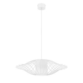 Suspension Quaoar E27/60W IP20 Ø 60 cm blanc