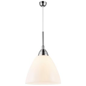 Suspension READ, Verrerie, Couleur Opale, E27, H.30, IP20 / NORDLUX Intérieur