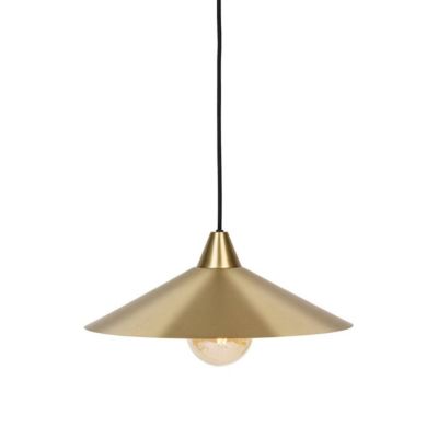 Suspension Rosie métal doré D38cm - Atmosphera