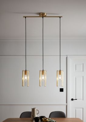 Suspension Saiphi 3 ampoules E27 IP20 or