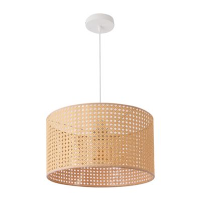 Suspension Shrewsbury E27 160 x 32 cm noir beige lux.pro