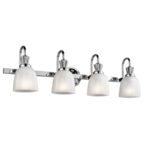 Suspension Silver Coral 4 lumières