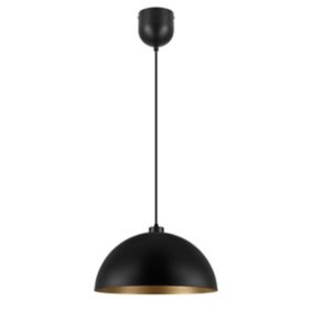 Suspension Songor E27 IP20 noir 50cm