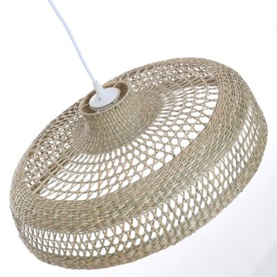 Lampadario a sospensione moderno in tessuto lino naturale GL1713