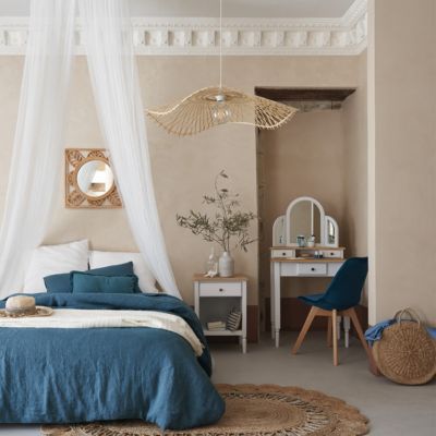 Suspension "Tess" bambou D75cm - Atmosphera Créateur d'intérieur