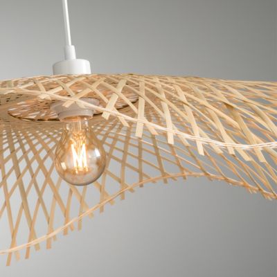 Suspension "Tess" bambou D75cm - Atmosphera Créateur d'intérieur