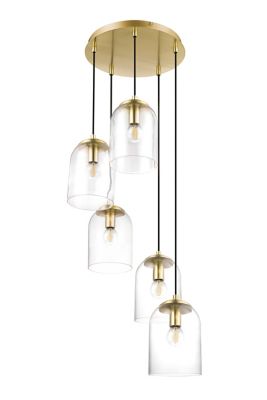 Suspension Thestias 5 ampoules E14 IP20