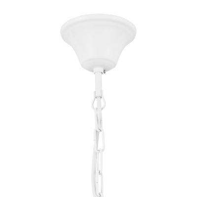 Suspension Tulou 5 ampoules E14 IP20 blanc