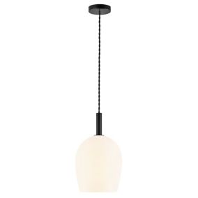 Suspension UMA, Verrerie, Couleur Blanc, E27, H.30.5, IP20 / NORDLUX Intérieur