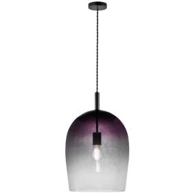 Suspension UMA, Verrerie, Couleur Gris, E27, H.46.5, IP20 / NORDLUX Intérieur