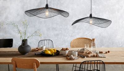 Suspension Vagala E27 Ø60,5cm 40W IP20 noir Seynave