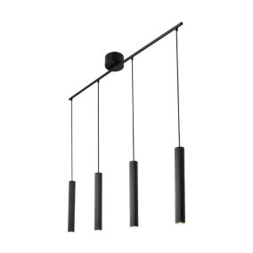 Suspension VICO, Métal, Couleur Noir, GU10, H.40, IP20 / NORDLUX Intérieur