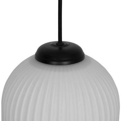 Suspension Walgis GoodHome E27 blanc