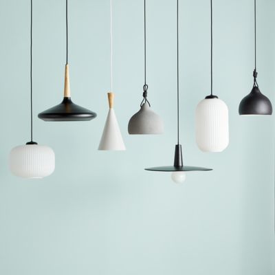 Suspension Walgis GoodHome E27 blanc