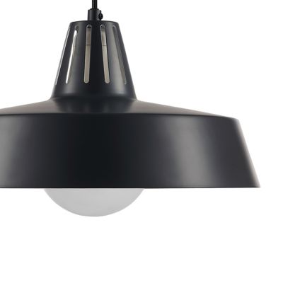 Suspension Yarra GoodHome E27 noir mat