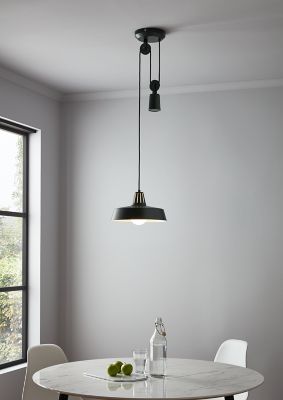 Suspension Yarra GoodHome E27 vert mat