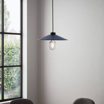 Suspension Zanbar GoodHome IP20 E27 bleu