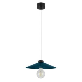 Suspension Zanbar GoodHome IP20 E27 bleu