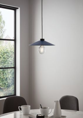Suspension Zanbar GoodHome IP20 E27 bleu