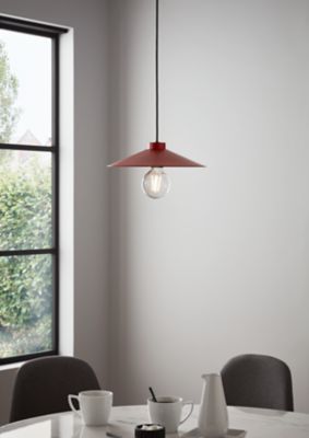 Suspension Zanbar GoodHome IP20 E27 rouge