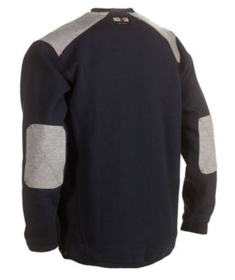Sweat de travail - Homme - HK341 - bleu marine - taille:M